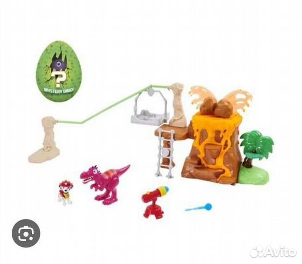 Динозавр Полесье и щенячий патруль