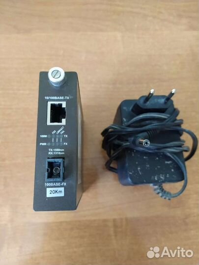 Модуль SNR SFP-100 и медиаконвертер