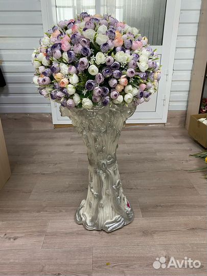 Цветы в вазе, композиции для интерьера