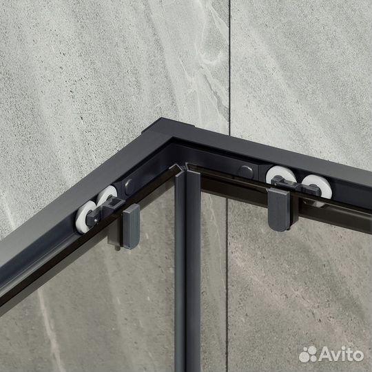 Душевой угол стекло Бронза