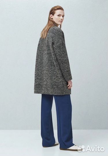 Пальто mango xs оверсайз