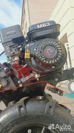 Мотоблок бензиновый Brait мб3 7л.с. с понижающей