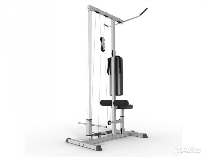 Силовой тренажер тяга сверху и снизу новый