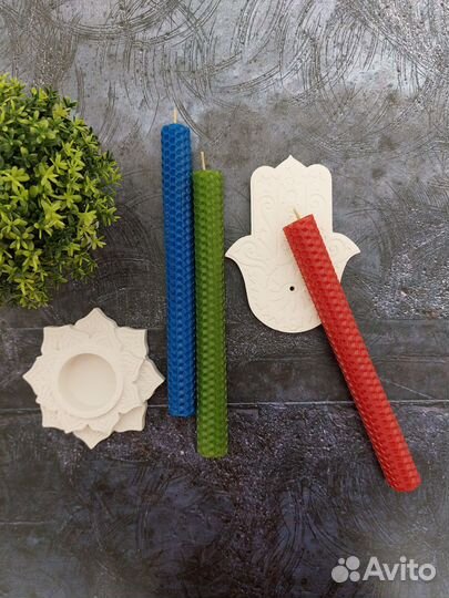 Свечи из вощины