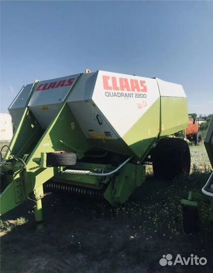 Тюковый пресс-подборщик claas Quadrant 2200 735А