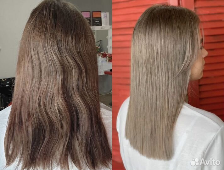 Сложное окрашивание волос air тач колорист