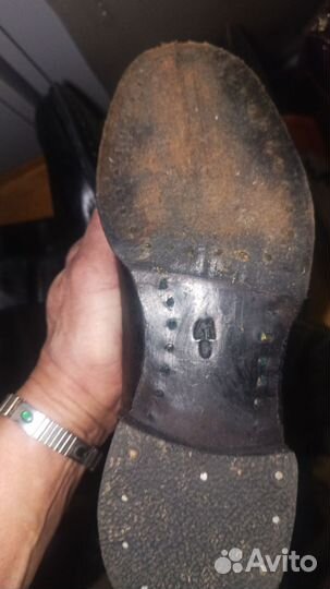 Сапоги офицерские хромовые