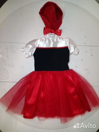 Новогодний костюм Красная шапочка 110-116 рр