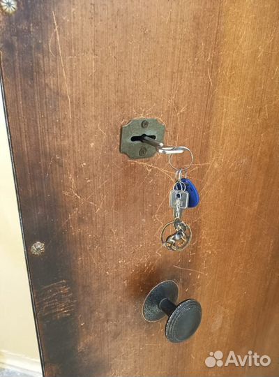 Дверь входная металлическая правая бу