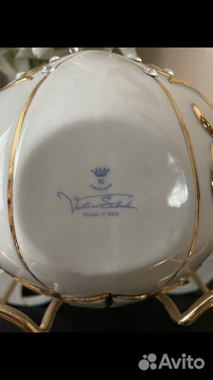 Карета с Путти, фарфор, Италия