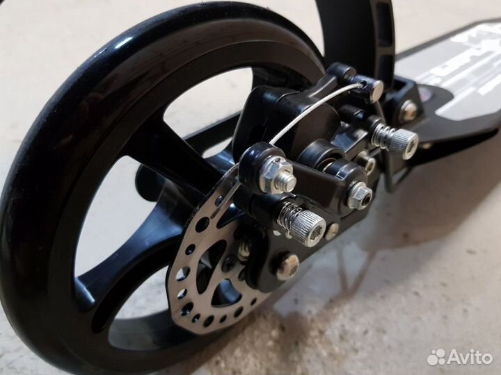 Складной самокат с дисковым тормозом, до 100кг