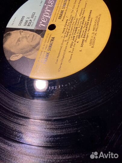 Frank Sinatra The World We Knew lp UK