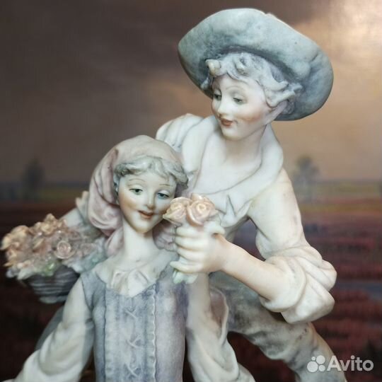 Capodimonte.Влюбленные.Giuseppe Armani.Статуэтка