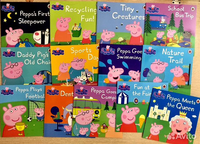 Свинка Пеппа /Peppa Pig Книги на английском языке