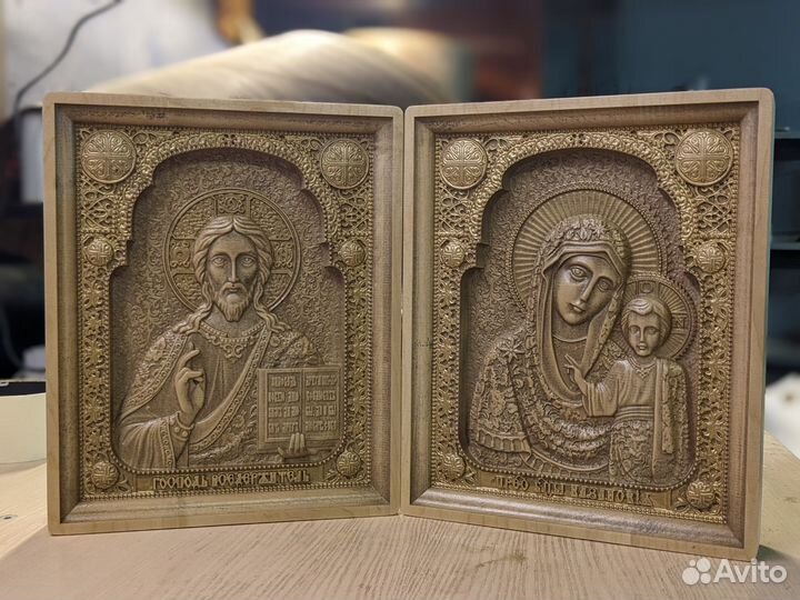 Иконы Господь и Богородица