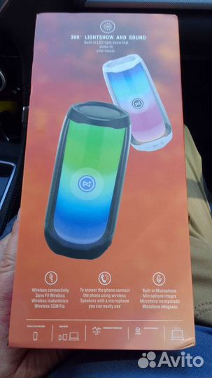 Музыкальная колонка jbl pulse 4