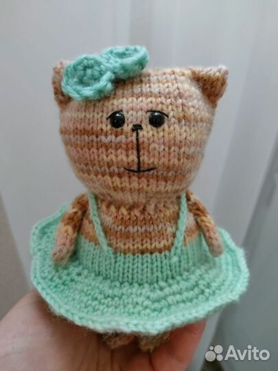 Вязаные игрушки ручной работы