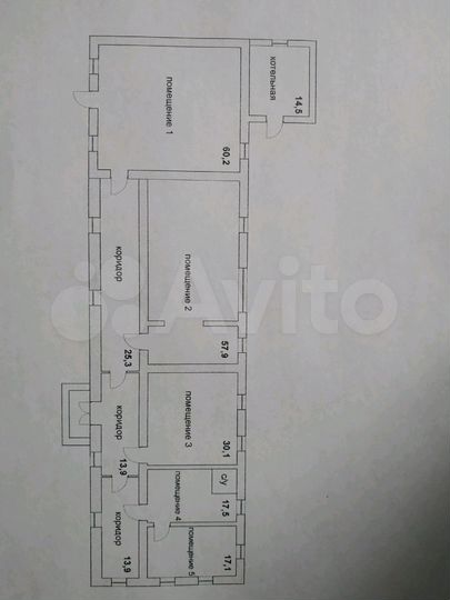 Отдельно стоящее здание для торговли