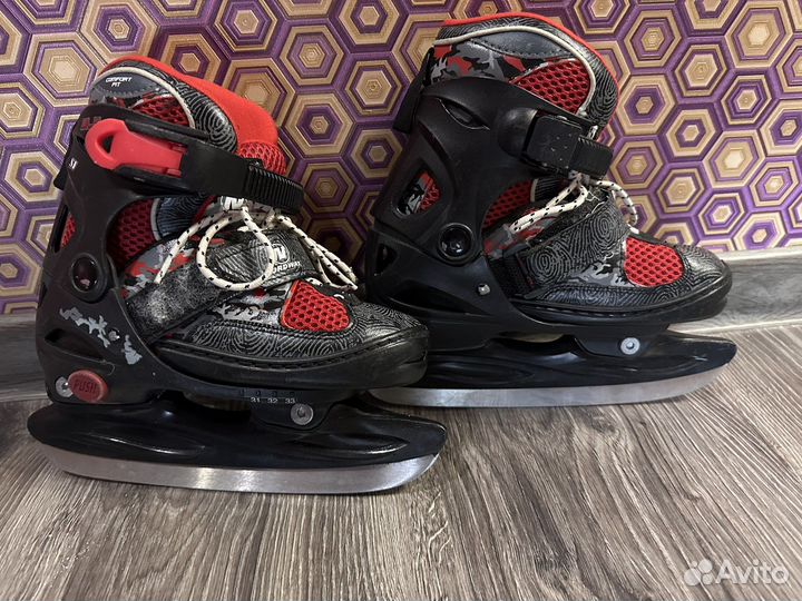 Коньки хоккейные