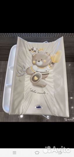 Пеленальная доска с ваничкой