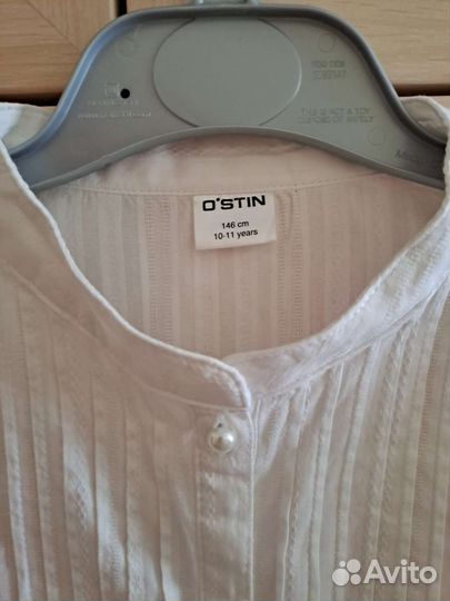 Блузка белая для девочки