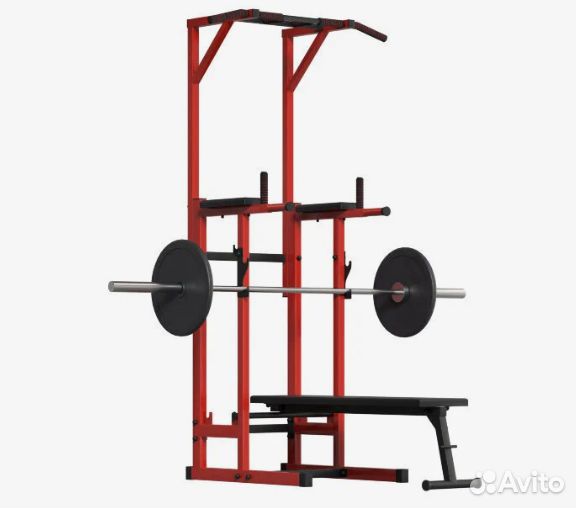 Турник со скамьёй Напольный стойка спорткомплекс