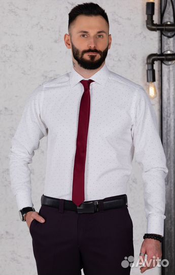 Рубашка белая новая, размер М