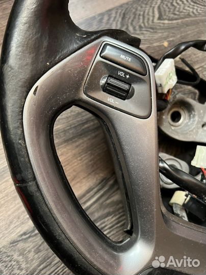 Руль kia rio 2015-2017 кожаный