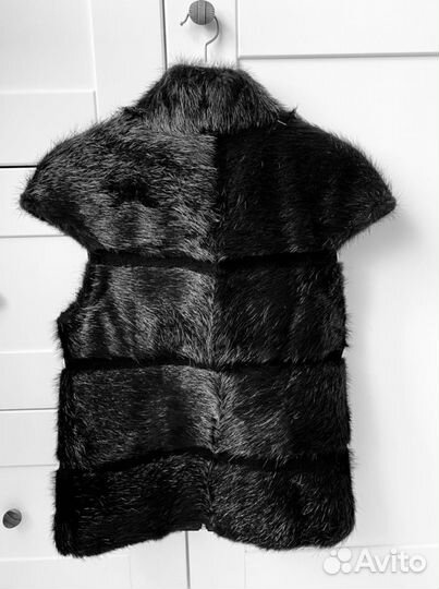 Жилет из натурального меха