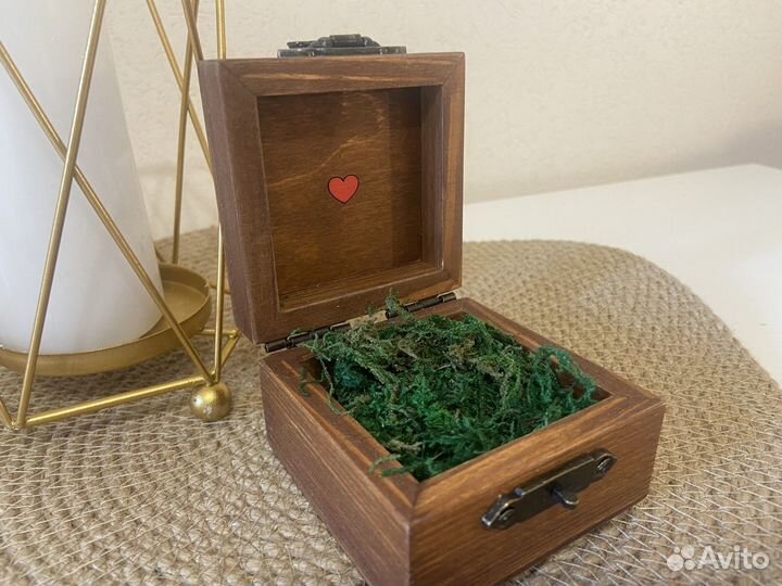 Шкатулка для обручальных колец