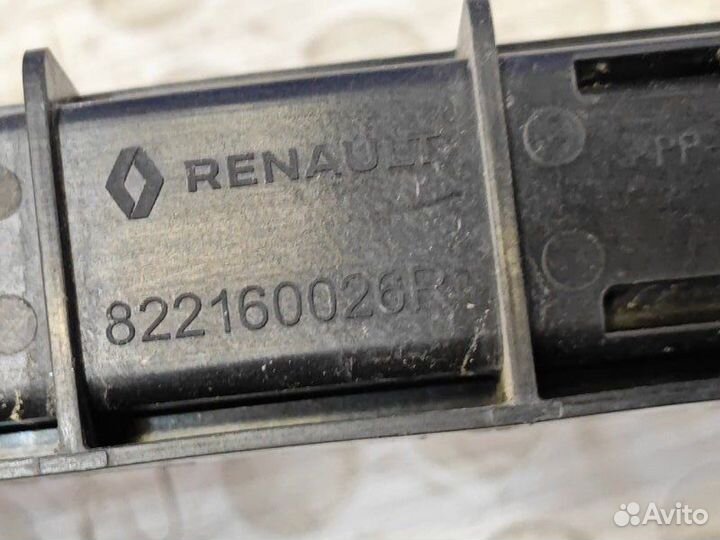 Направляющая стекла двери задняя правая Renault