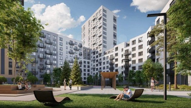 2-к. квартира, 60 м², 2/17 эт.