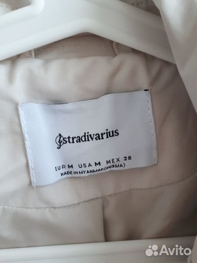 Тренч Stradivarius М