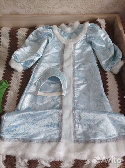 Костюм снегурочки детский