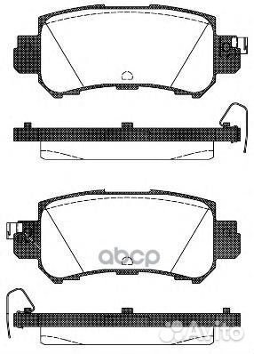 1507 00 колодки дисковые задние Mazda CX5 2.0