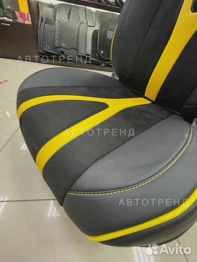 Накидки на сиденья алькантара