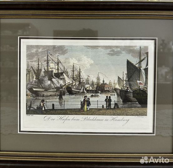 Старинная гравюра