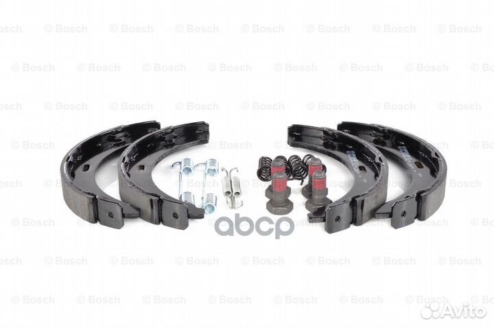 Колодки тормозные барабанные зад 0986487543