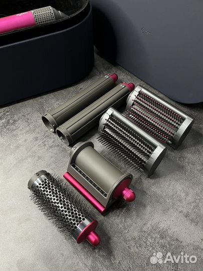 Стайлер Dyson Airwrap Complete Long (фуксия)