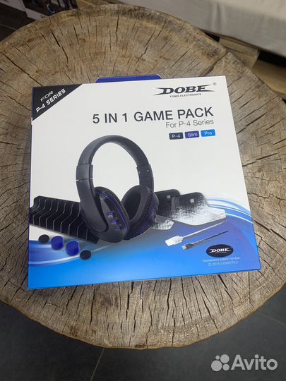 Набор аксессуаров dobe Game pack 5в1 для PS4
