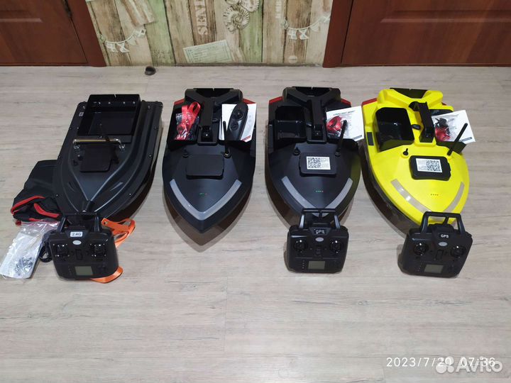 Прикормочный кораблик V020, D16B, V 801