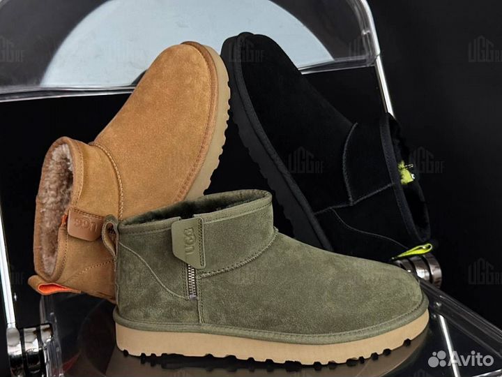 Угги Классика Ugg Classic Ultra Mini Zip Boot