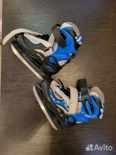 Коньки детские раздвижные 26-29