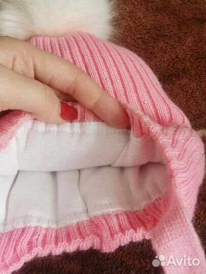 Шапка зимняя для девочки