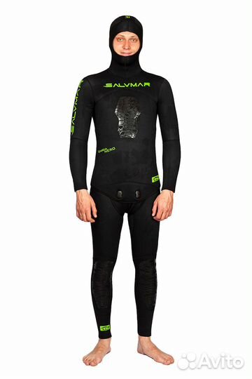 Мужской гидрокостюм для подводной охоты Garda Nero