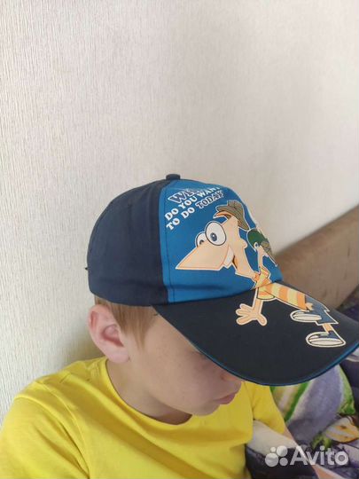 Кепка бейсболка детская на 8-9 лет