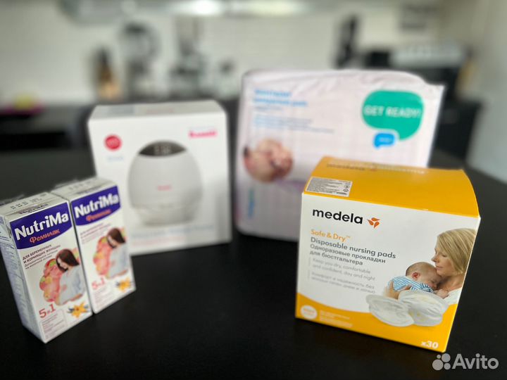 Ramili Электрический молокоотсос+набор прокладок