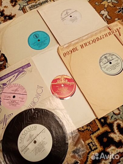 Виниловые пластинки СССР