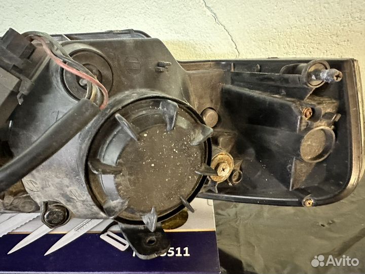 Фара левая и противотуманка