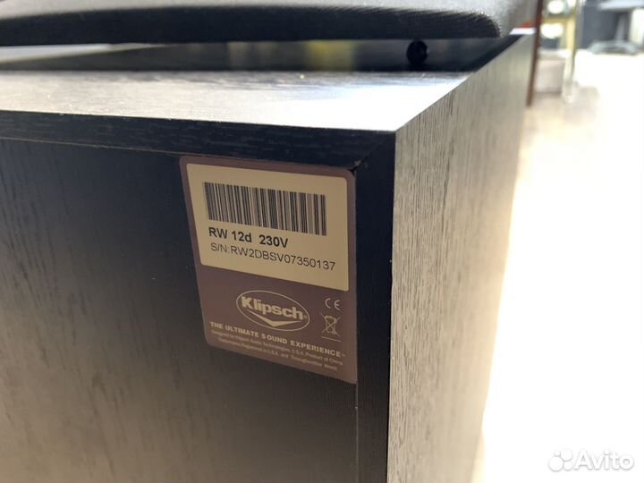 Сабвуфер Klipsch RW 10d